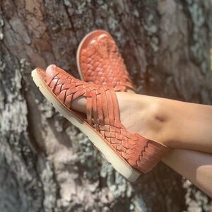 Brown Leather Sandals